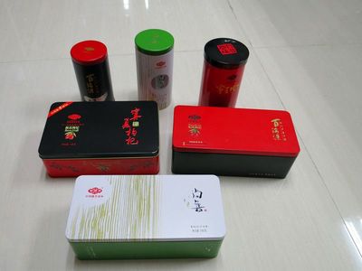精致鐵盒，鎖住寧夏枸杞與茶葉的天然醇香